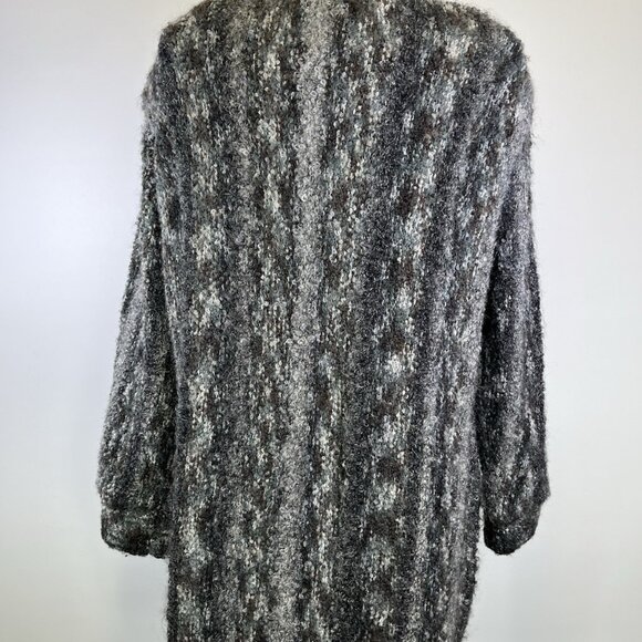 Vintage 80s Lilly of California Wool Blend Knit Cardigan Sweater Petite Small - Picture 9 of 10